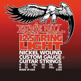 Ernie Ball EB 2233 Custom 12 String struny do gitary elektrycznej 9-46