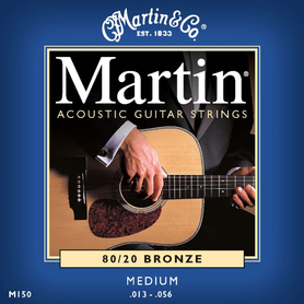 Martin M150 Bronze Wound Medium Set struny do gitary akustycznej