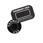 Danmar 210DK Double Rock Pad naklejka pod bijak na naciąg uderzany centrali pod podwójną stopę (1)