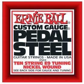 Ernie Ball 10-String E9 Pedal Steel Guitar Strings