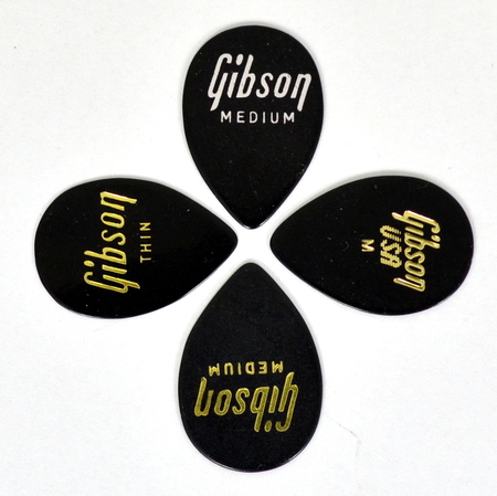 Gibson Thin Pick-Medium teardrop kostki 10 sztuk 