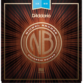 DADDARIO NB1253 struny do gitary akustycznej i elektroakustycznej nickel bronze 12-53