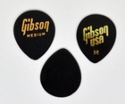 Gibson 33GG50M Medium,Black Jazz Style Plectra Plectra kostki 1 sztuk   
