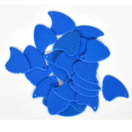 Landstrom 10H Sharkfin Plectra-Blue/Hard (Skunk) kostki 1 sztuka (1)