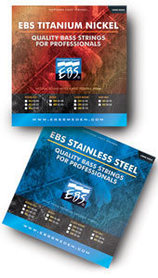 struny stalowe do gitary basowej EBS 50-135 Stainless Steel Bass Strigs