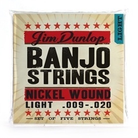 BANJO-NKL LIGHT 5/SET - Struny do banjo