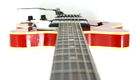 Jedson Semi-Hollow Electric Red Burst MIJ Gitara Elektryczna