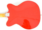 Jedson Semi-Hollow Electric Red Burst MIJ Gitara Elektryczna