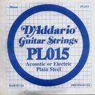 Struna do gitary akustycznej/elektr DADDARIO PL015 Single