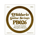 D'Addario PB026Nickel Wound Electric Single (1)