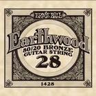Ernie Ball Earthwood 1428 80/20 Bronze Acoustic Guitar Single 28 (2)