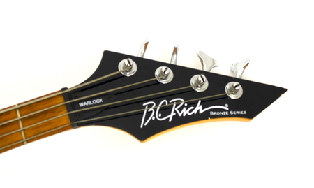 BC Rich Warlock Bass Black gitara basowa