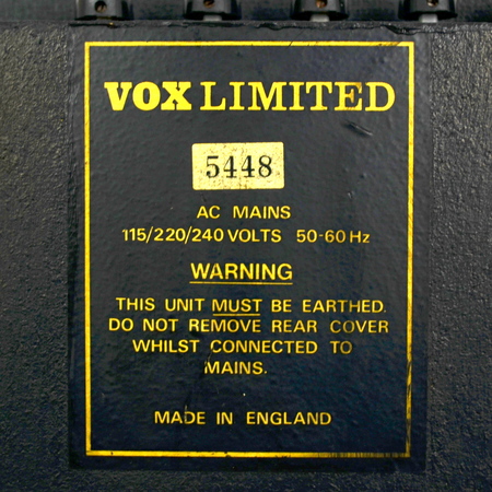 Vox Escort 50 Lead Limited 75 Vintage Wzmacniacz Gitarowy