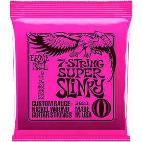 Ernie Ball EB 2623 7-String Super Slinky Struny Do Gitary 7-Strunowej 9-52