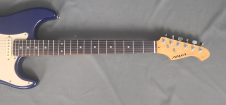 Aria STG Series Blue Gitara Elektryczna