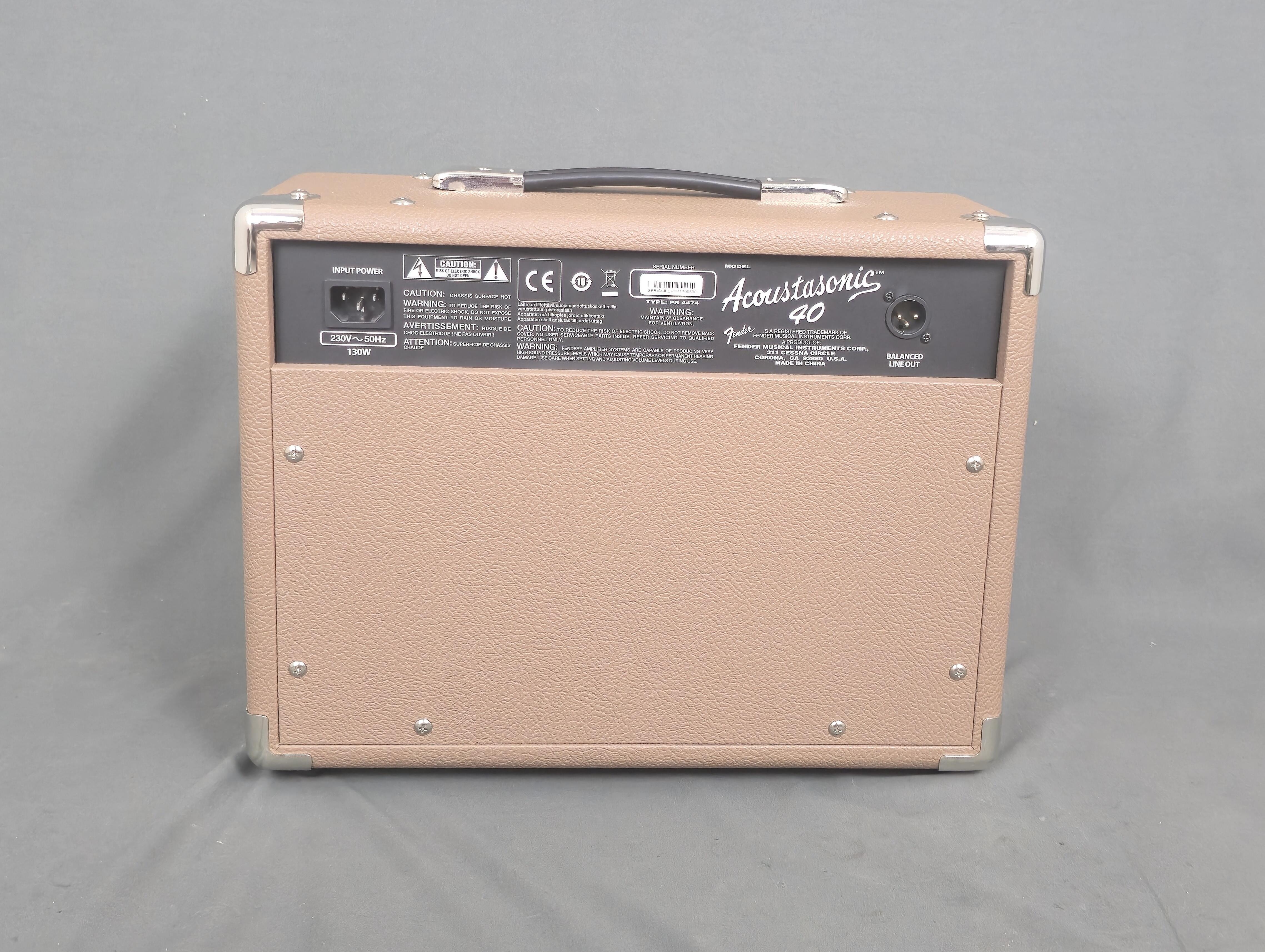 Fender Acoustasonic 40 Wzmacniacz Akustyczny