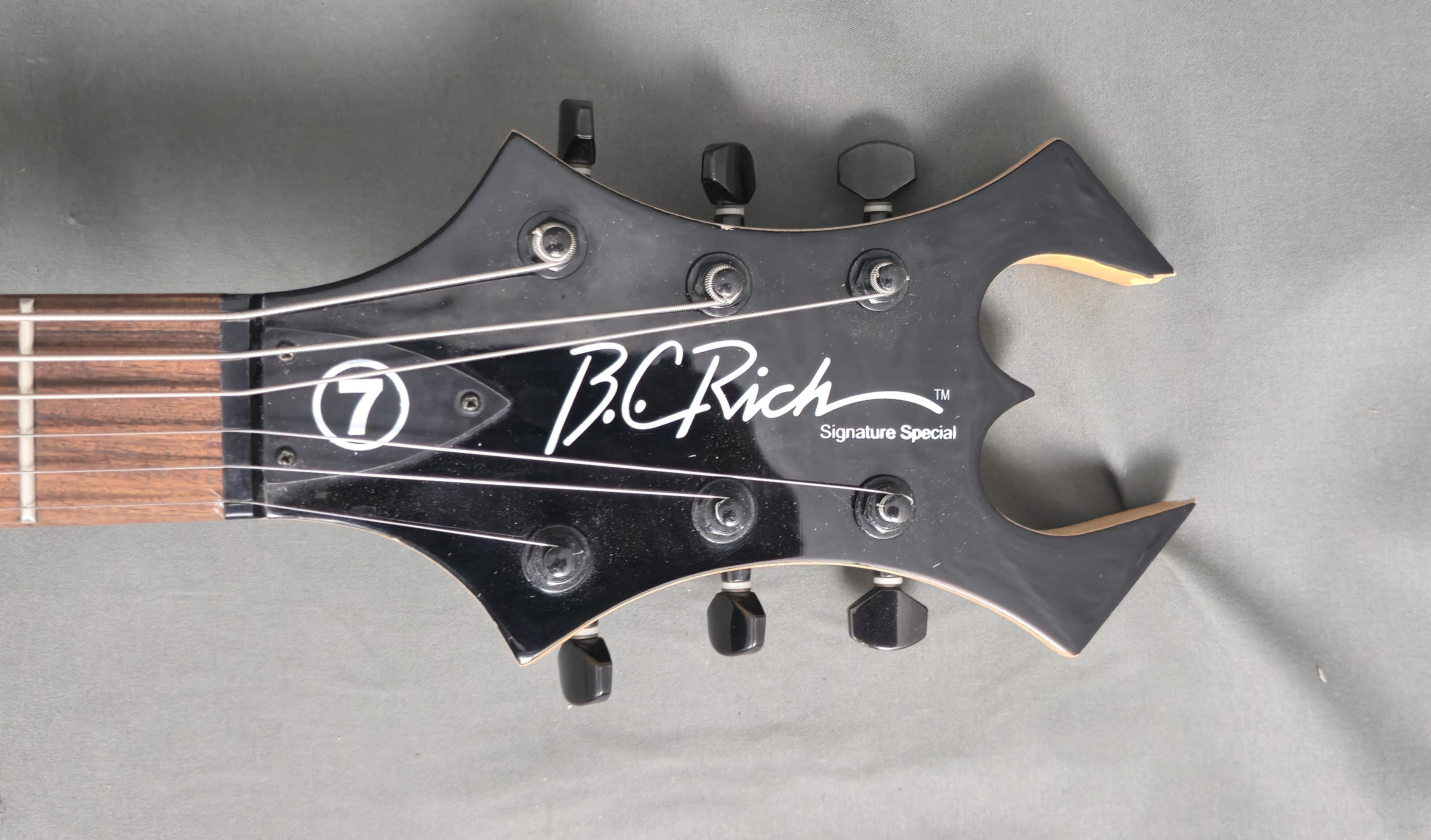 BC Rich Hate 7 Black Gitara Elektryczna (6)